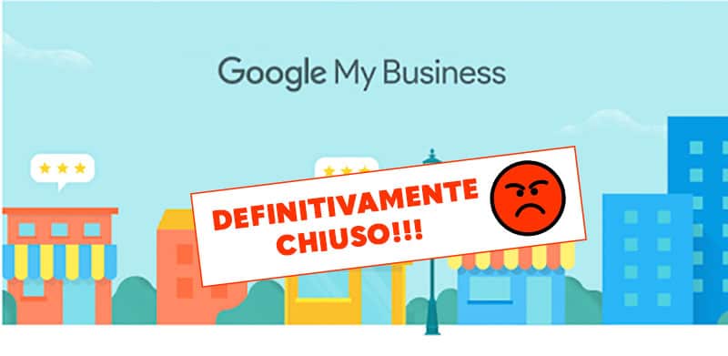 Definitivamente chiuso su Google :-(